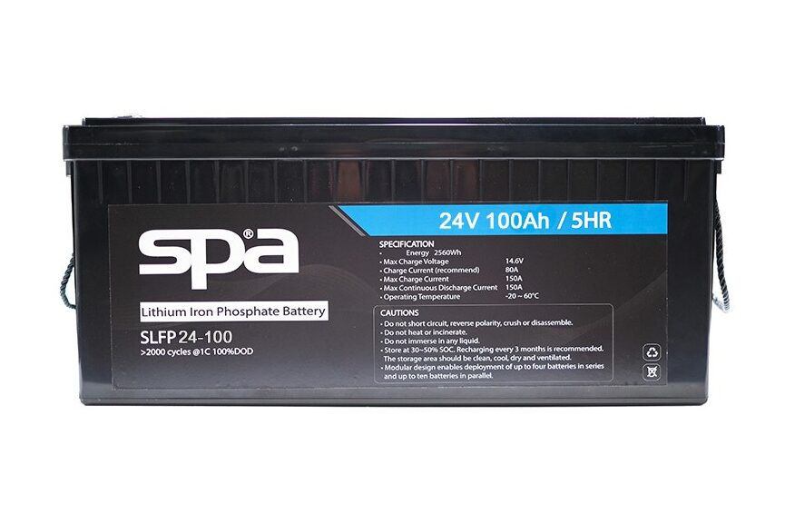แบตเตอรี่ลิเธียม 24V 50Ah