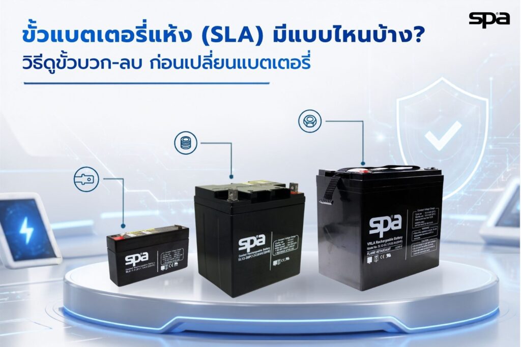 ขั้วแบตเตอรี่แห้ง